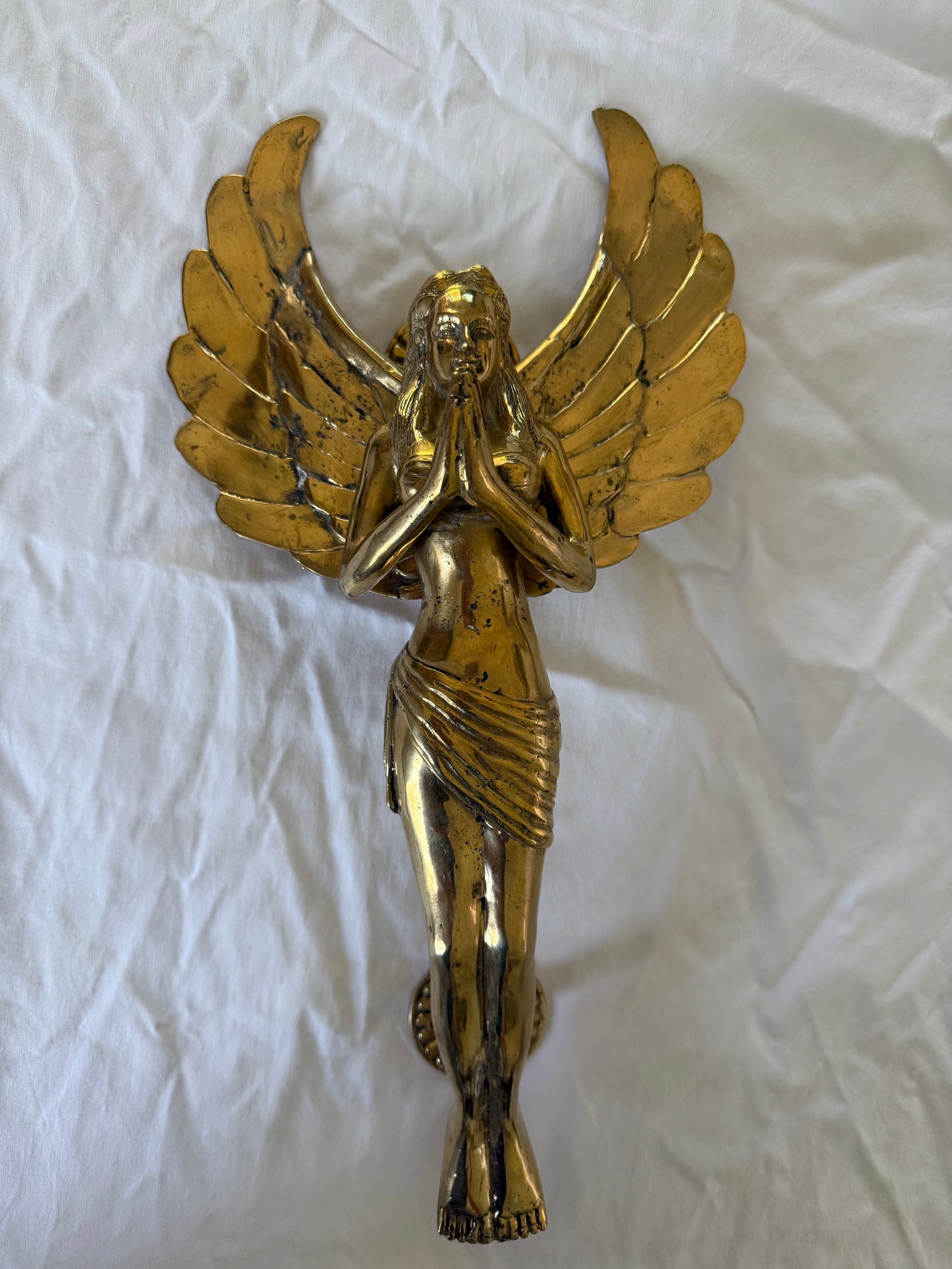 Angel (female) with wings door handle