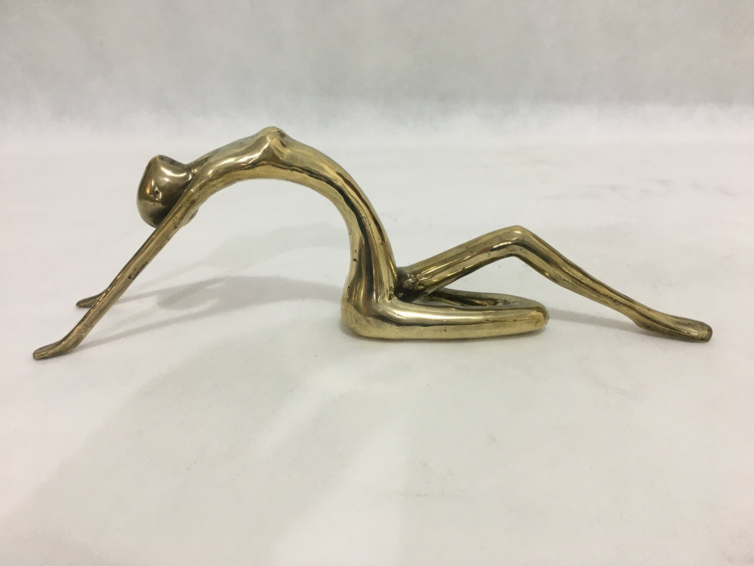 product image hero 1 - Woman relaxing with arched back - Handmade in bronze