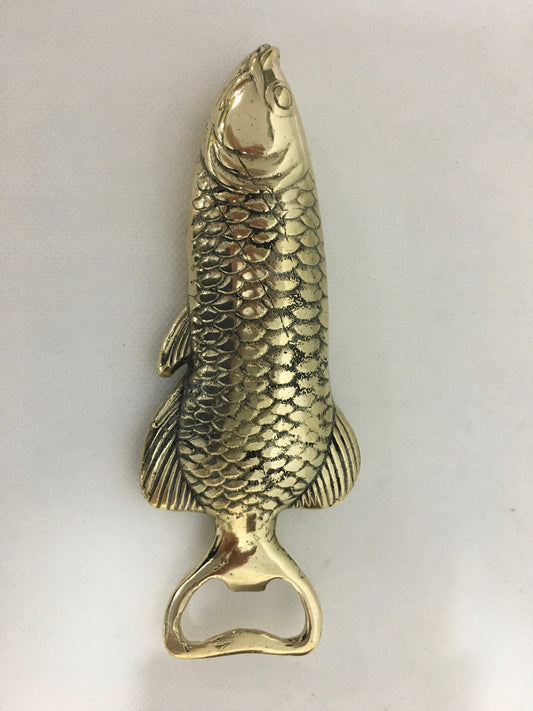 product image hero 1 - Arowana Fish Bottle Opener - Handmade in bronze