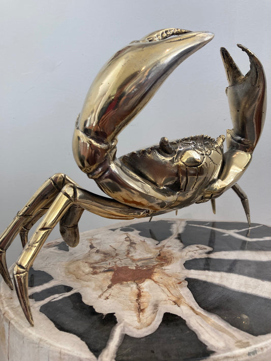 product image hero 1 - Crab Statue (35cm) - Handmade in bronze